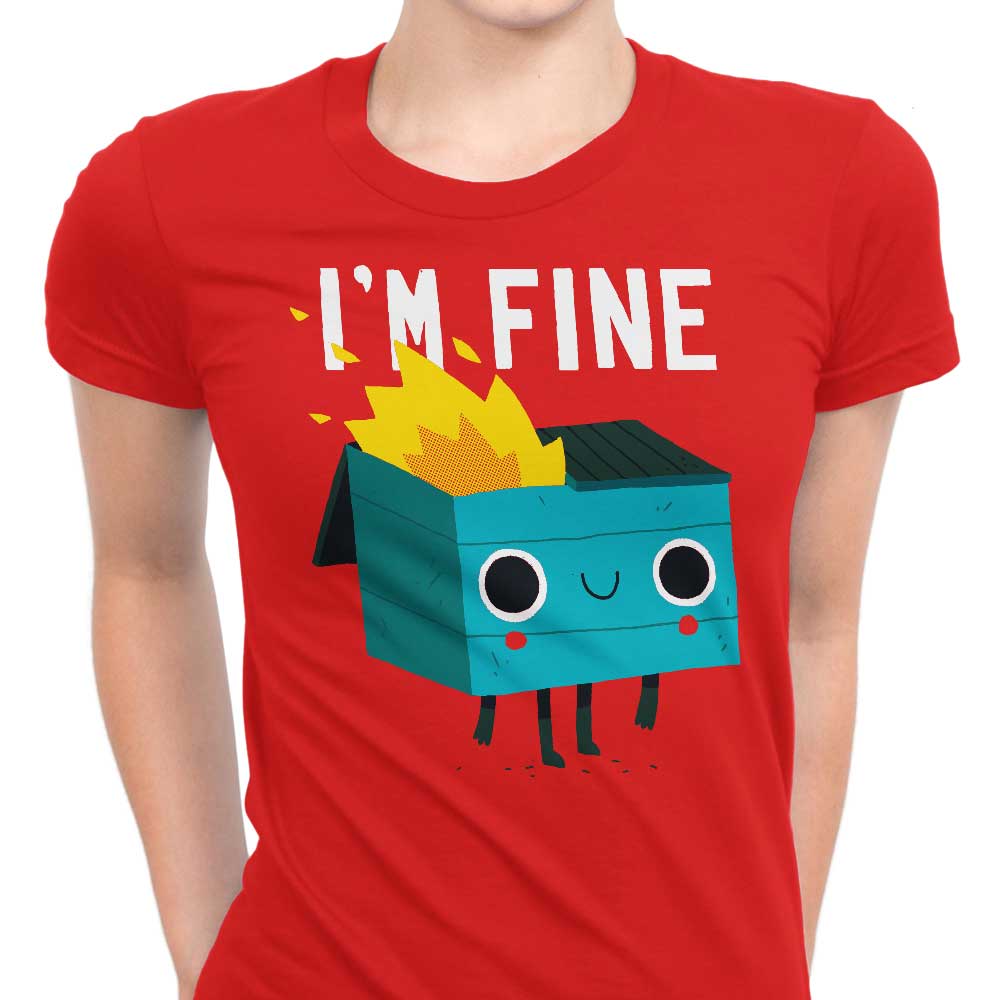 Dumpster is Fine - Women's Apparel T-Shirts, Hoodie, Sweatshirt | CiraTrend.com (Image 1)