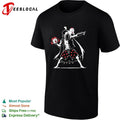 Dungeon Crawler Carl in the style of Banksy’s Flower Thrower shirt