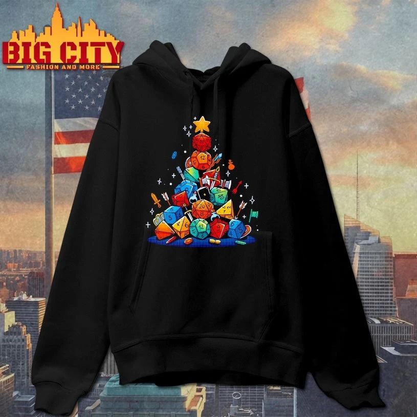 Dungeon christmas tree 2025 christmas shirt