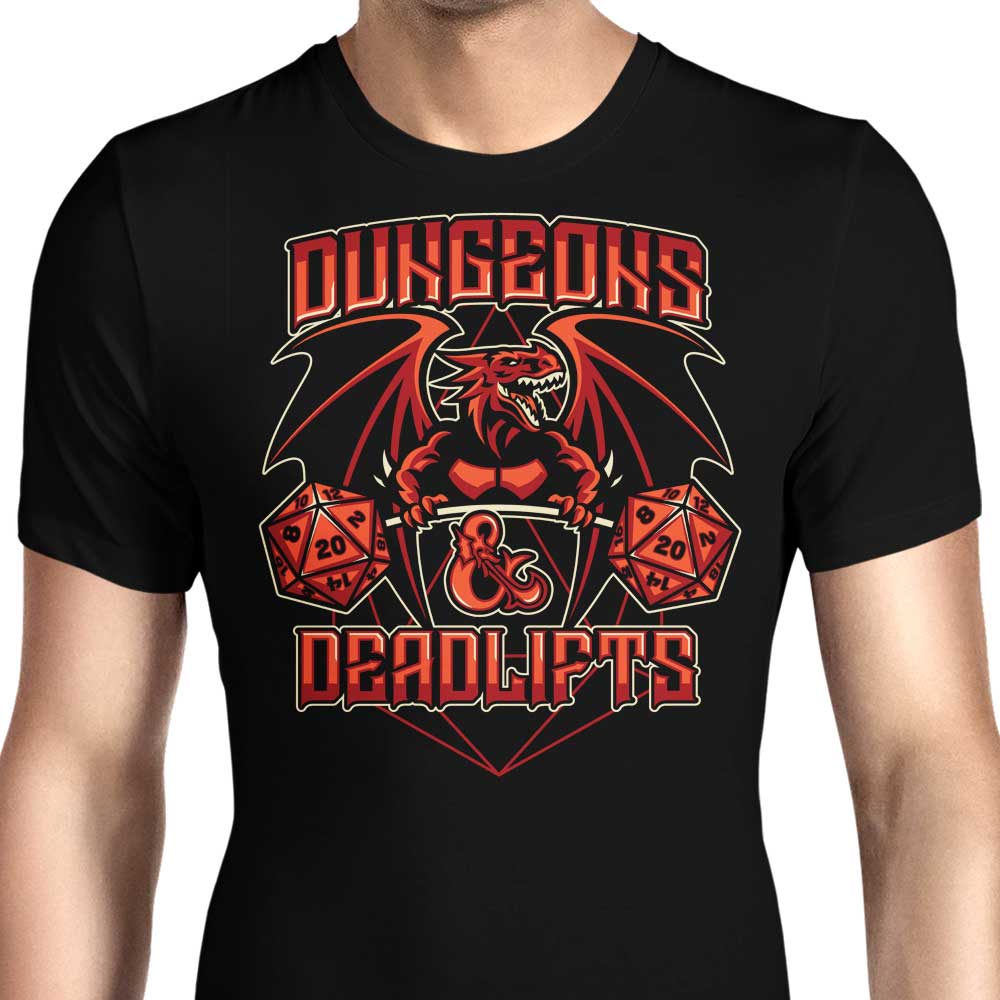 Dungeons and Deadlifts - Men's Apparel T-Shirts, Hoodie, Sweatshirt | CiraTrend.com (Image 1)