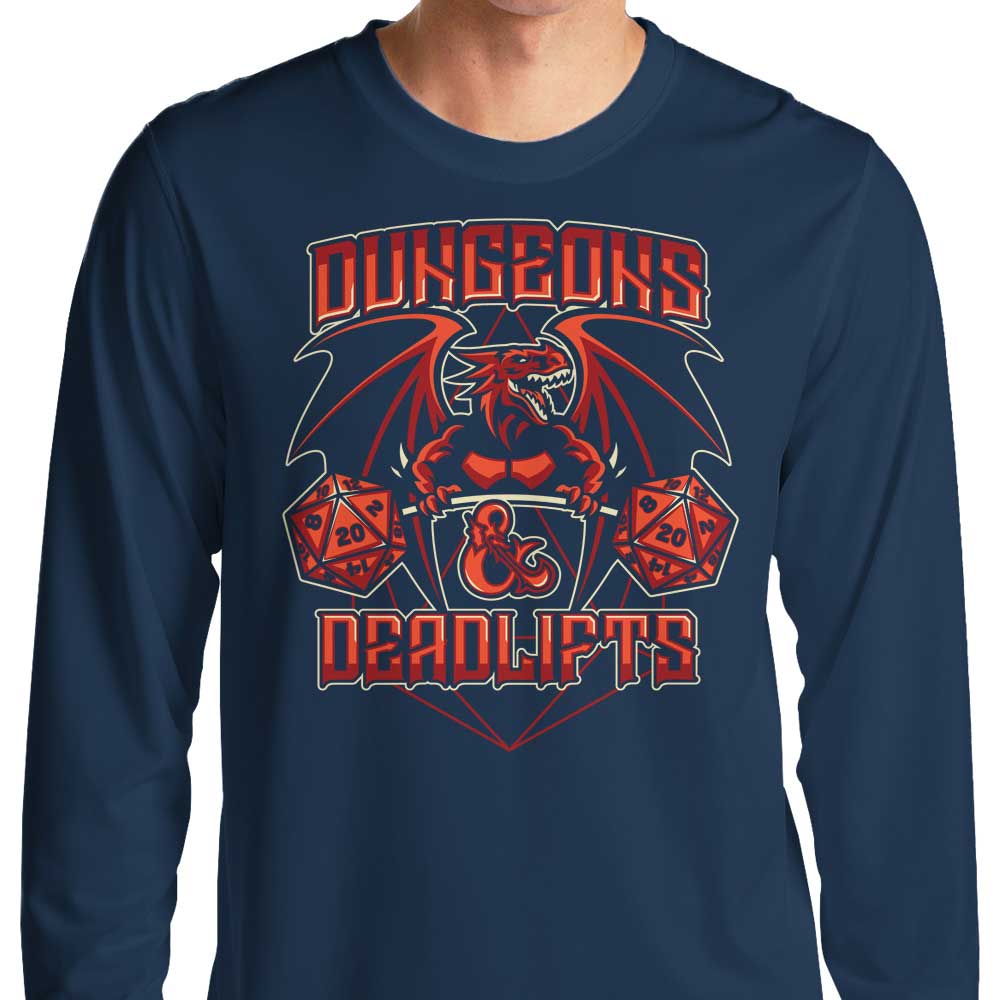 Dungeons and Deadlifts - Long Sleeve T-Shirt Hoodie, Sweatshirt | CiraTrend.com (Image 3)
