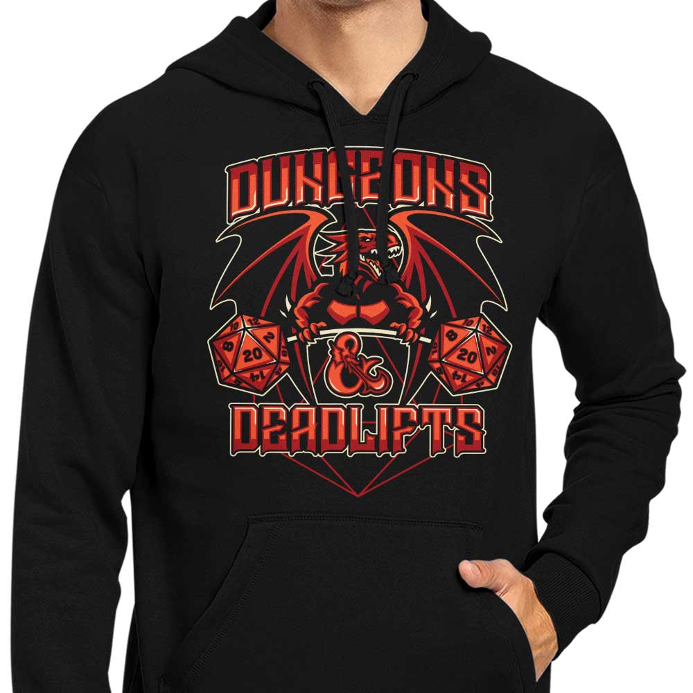 Dungeons and Deadlifts - Hoodie T-Shirts, Sweatshirt | CiraTrend.com (Image 4)