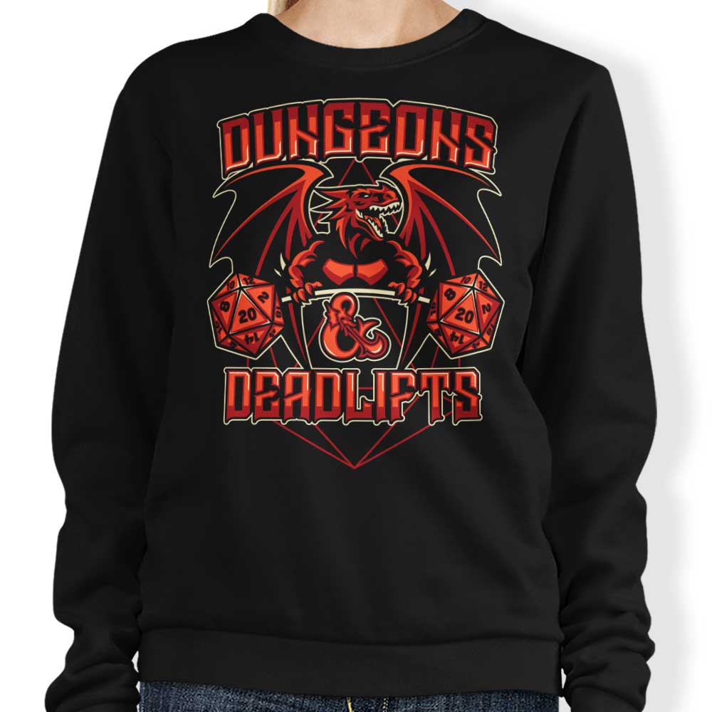 Dungeons and Deadlifts - Sweatshirt T-Shirts, Hoodie | CiraTrend.com (Image 1)