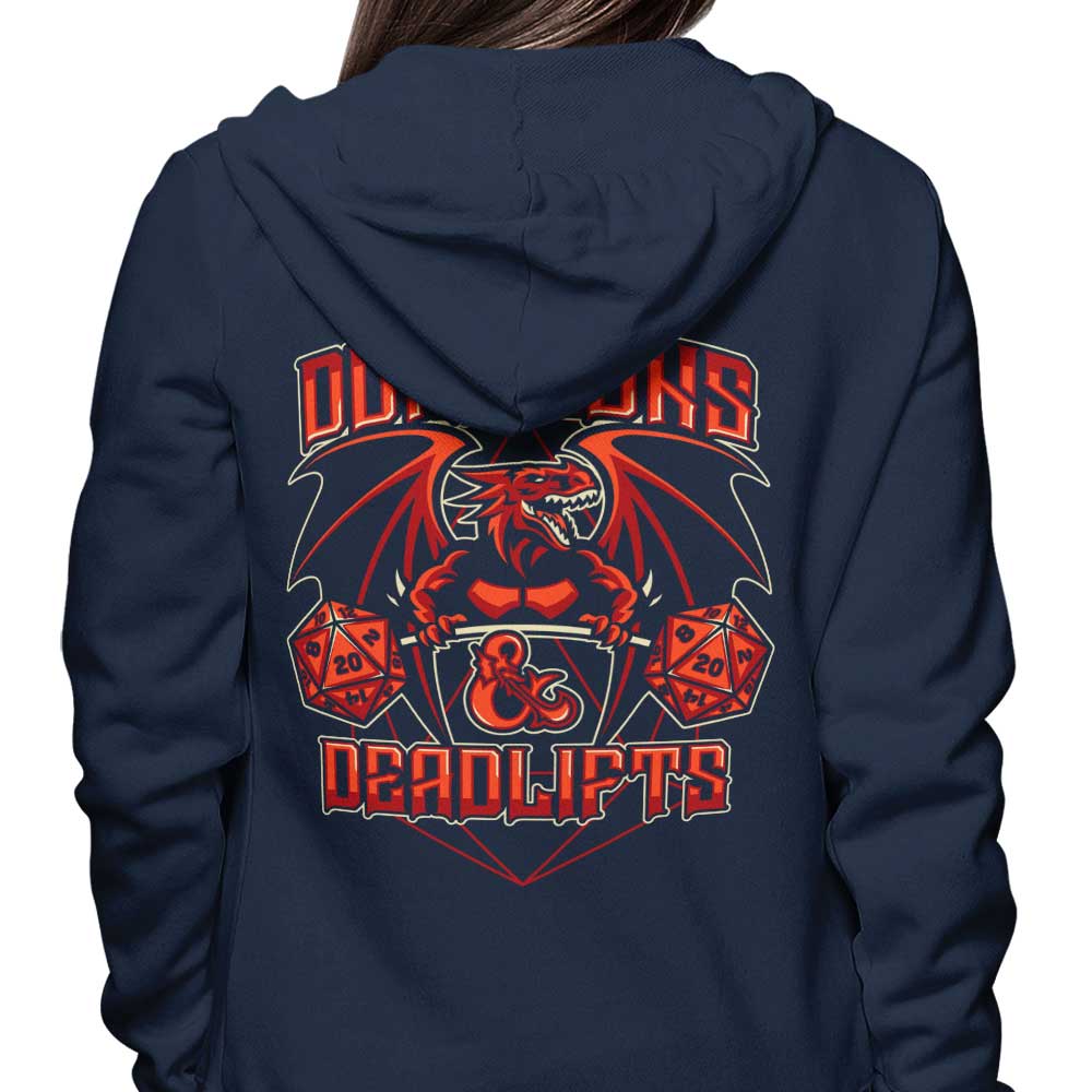 Dungeons and Deadlifts - Hoodie T-Shirts, Sweatshirt | CiraTrend.com (Image 3)