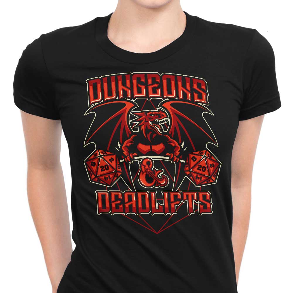 Dungeons and Deadlifts - Women's Apparel T-Shirts, Hoodie, Sweatshirt | CiraTrend.com (Image 1)