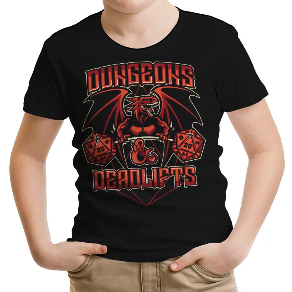 Dungeons and Deadlifts - Youth Apparel T-Shirts, Hoodie, Sweatshirt | CiraTrend.com (Image 1)
