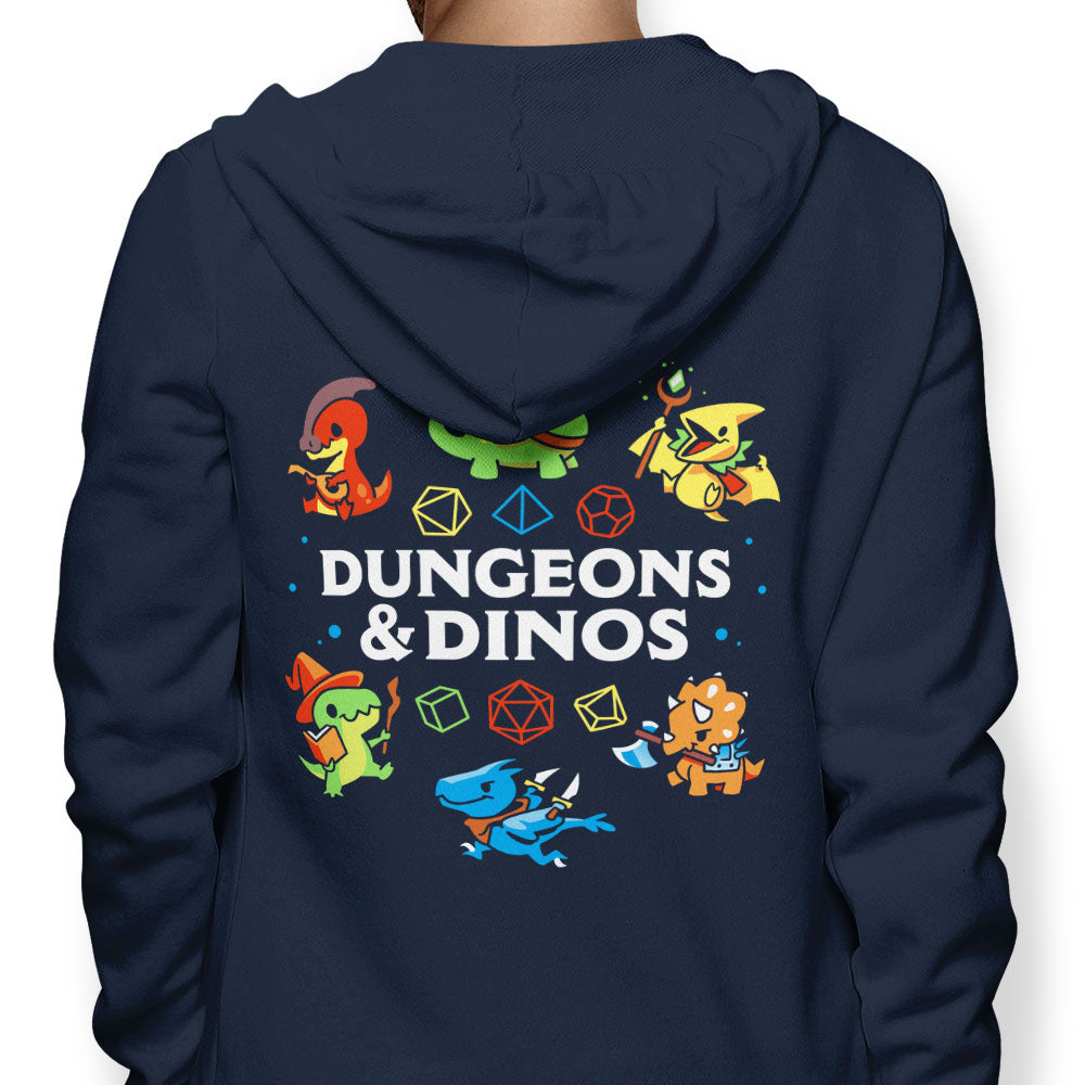 Dungeons and Dinos - Hoodie T-Shirts, Sweatshirt | CiraTrend.com (Image 1)