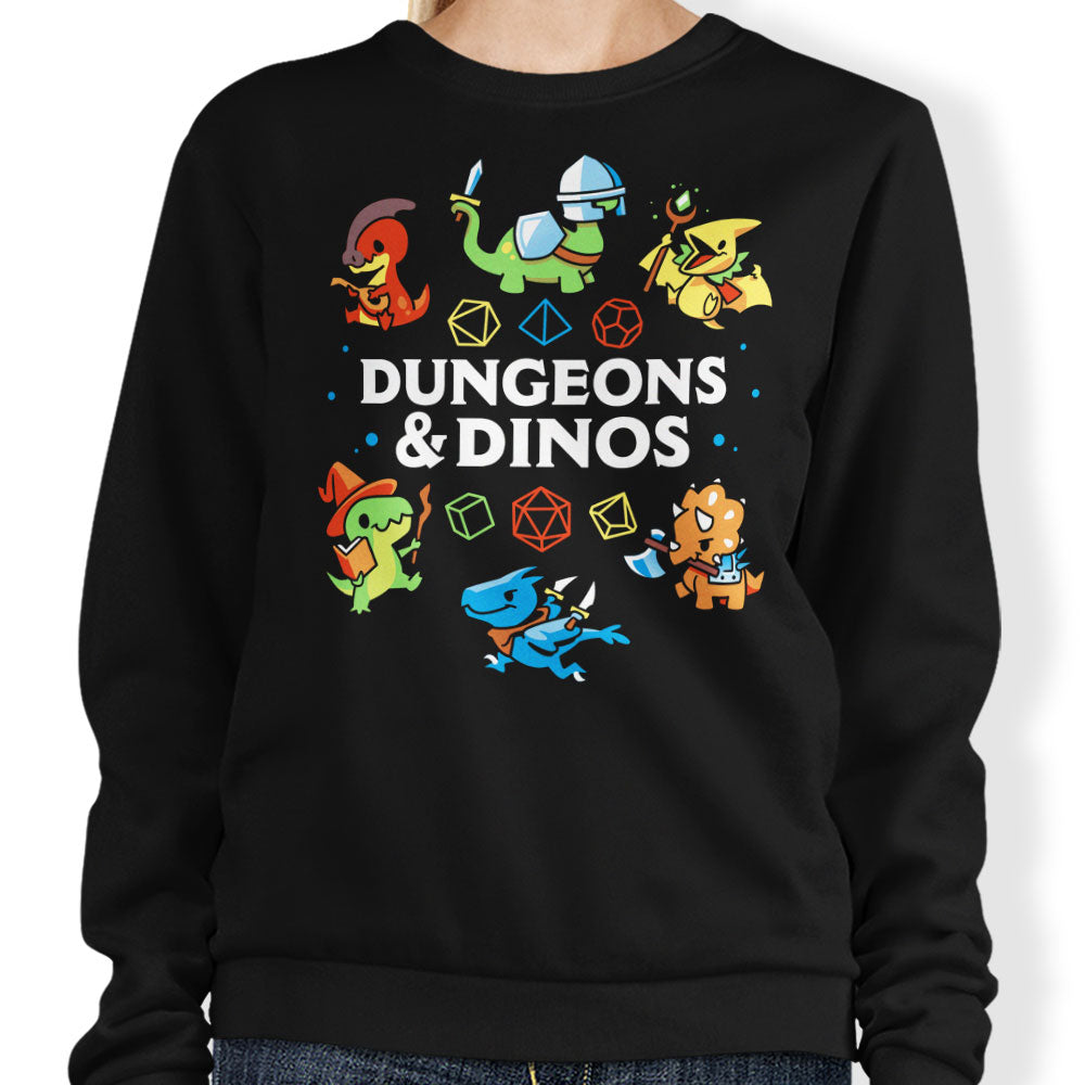 Dungeons and Dinos - Sweatshirt T-Shirts, Hoodie | CiraTrend.com (Image 3)