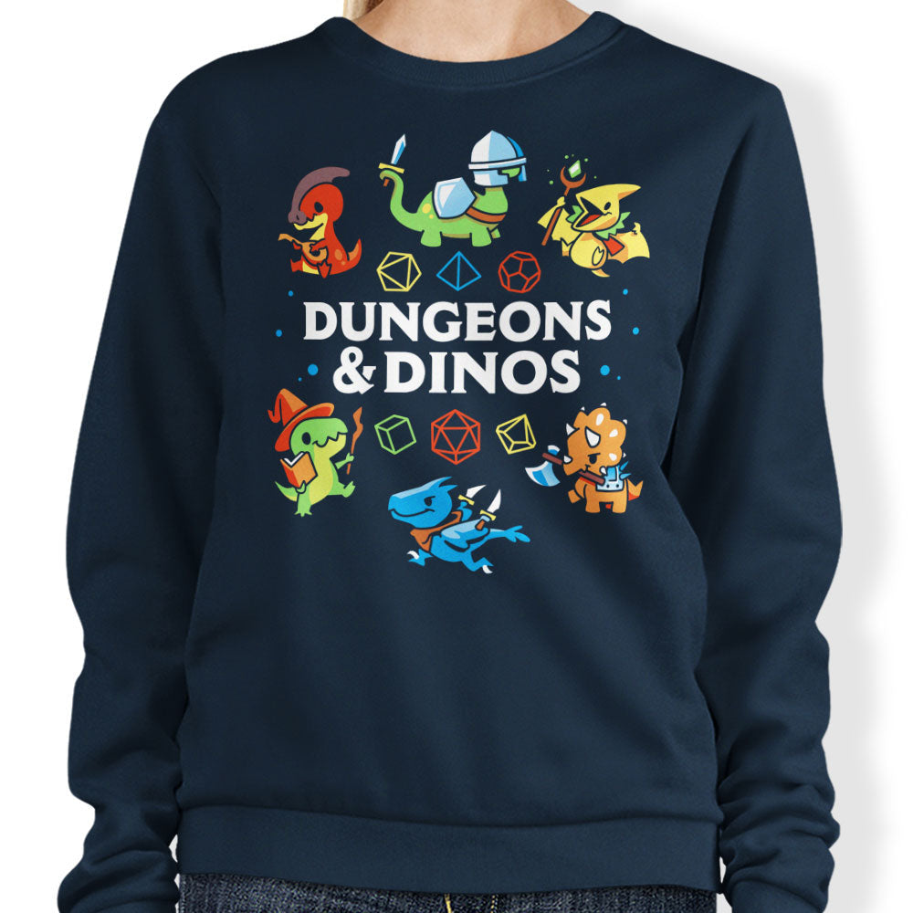Dungeons and Dinos - Sweatshirt T-Shirts, Hoodie | CiraTrend.com (Image 1)