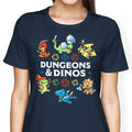 Dungeons and Dinos - Women's Apparel T-Shirts, Hoodie, Sweatshirt | CiraTrend.com (Image 1)