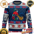 Dungeons And Dragons D-20 Ugly Christmas Sweater For Holiday 2023 Xmas Gifts