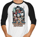 Dungeons and Ducks - 3/4 Sleeve Raglan T-Shirt Hoodie, Sweatshirt | CiraTrend.com (Image 1)