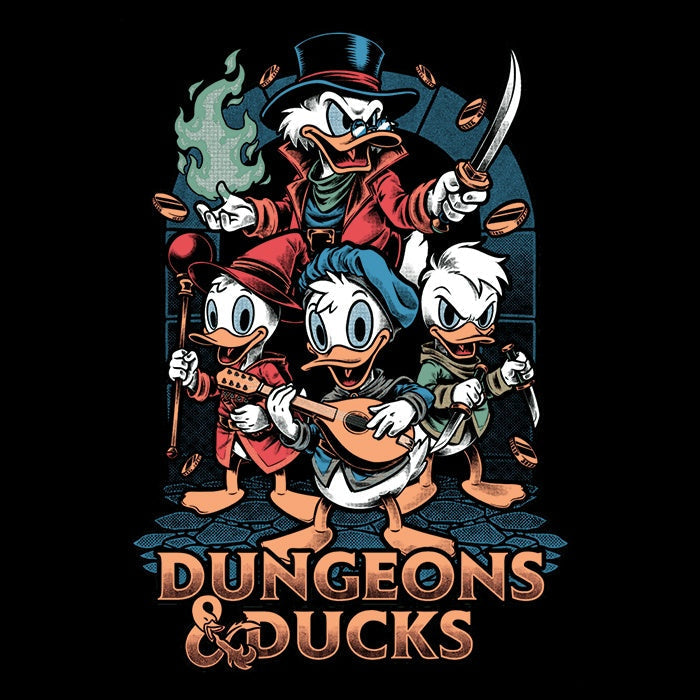 Dungeons and Ducks - Hoodie T-Shirts, Sweatshirt | CiraTrend.com (Image 2)