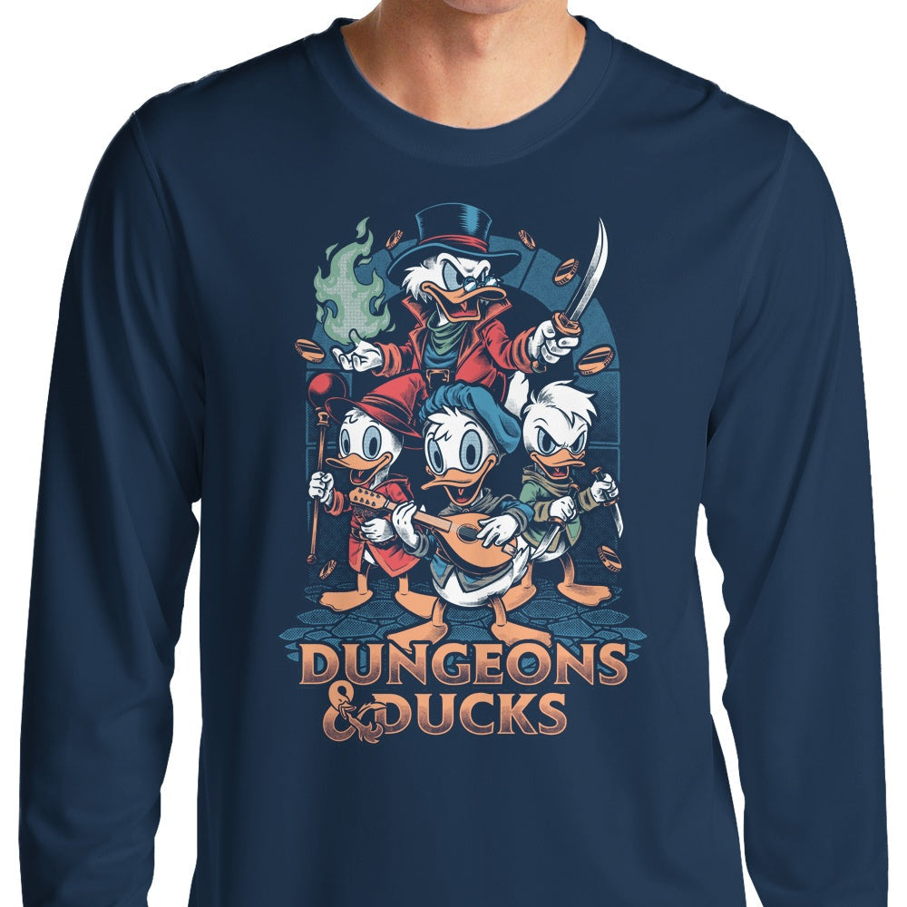 Dungeons and Ducks - Long Sleeve T-Shirt Hoodie, Sweatshirt | CiraTrend.com (Image 3)