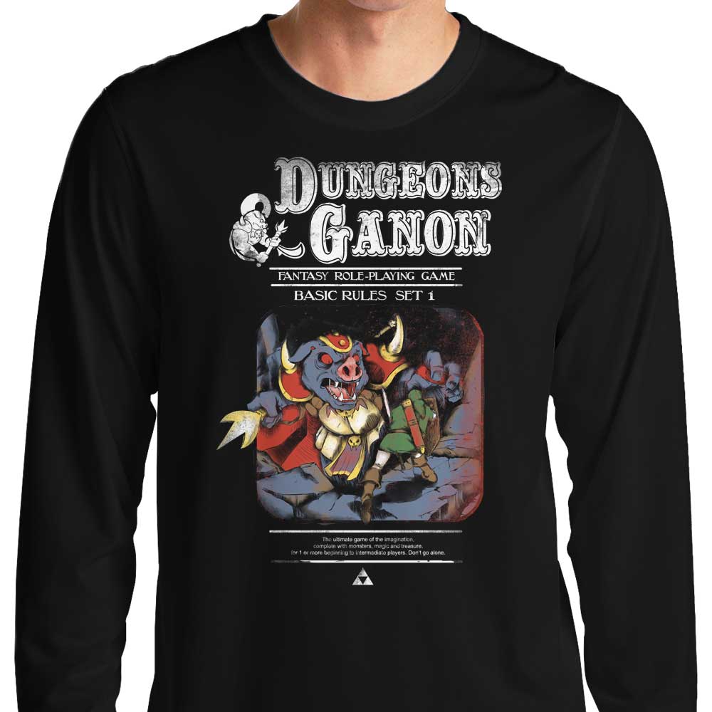 Dungeons and Ganon - Long Sleeve T-Shirt Hoodie, Sweatshirt | CiraTrend.com (Image 4)