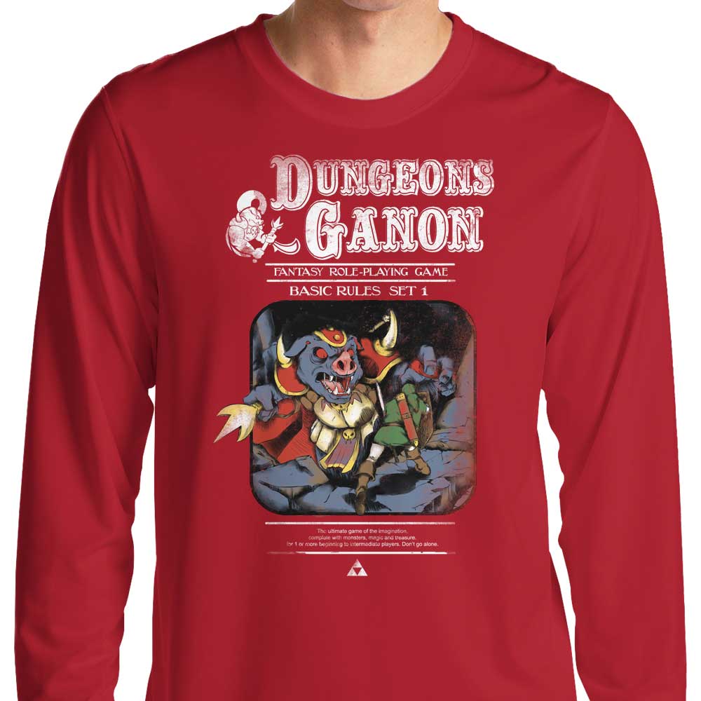 Dungeons and Ganon - Long Sleeve T-Shirt Hoodie, Sweatshirt | CiraTrend.com (Image 1)