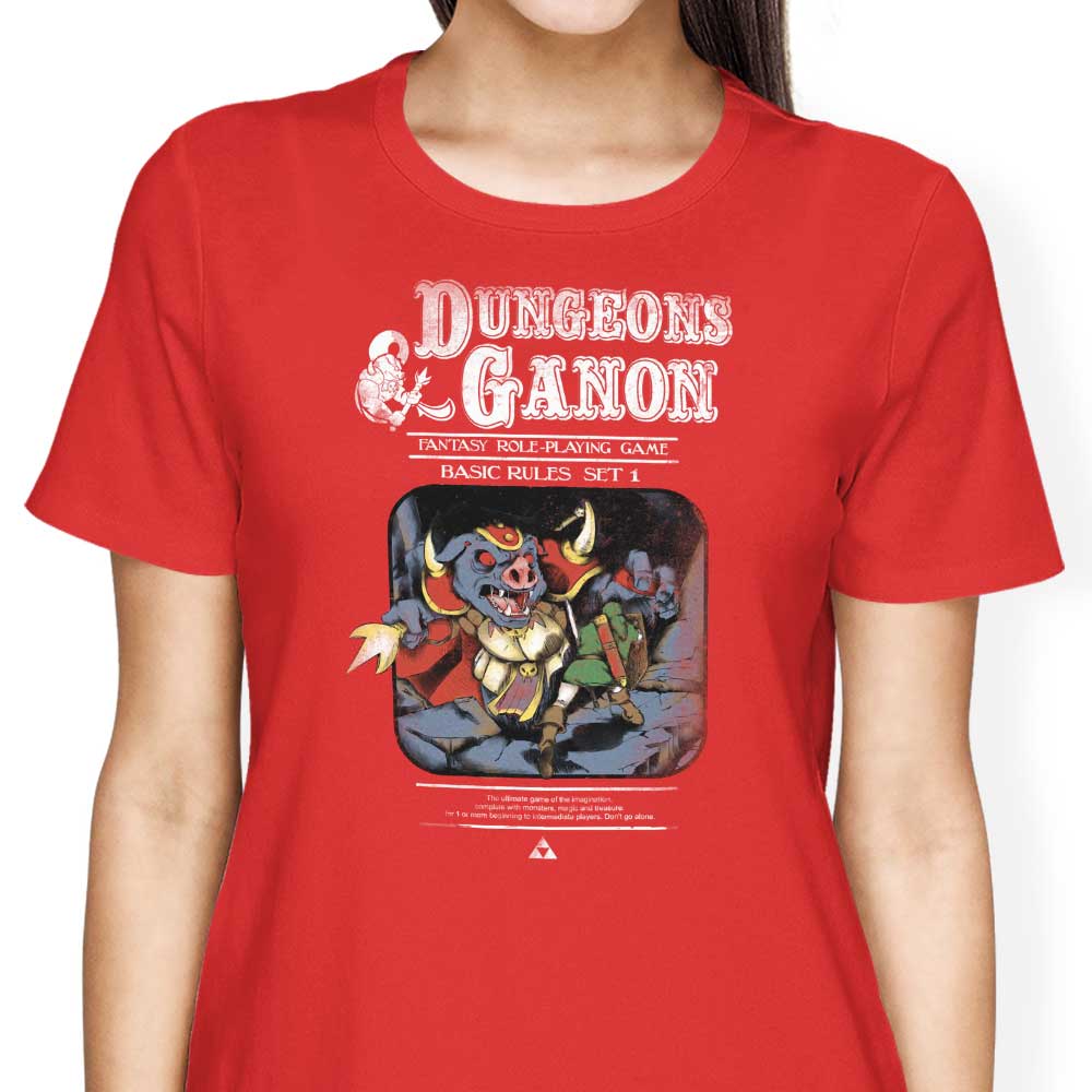 Dungeons and Ganon - Women's Apparel T-Shirts, Hoodie, Sweatshirt | CiraTrend.com (Image 3)