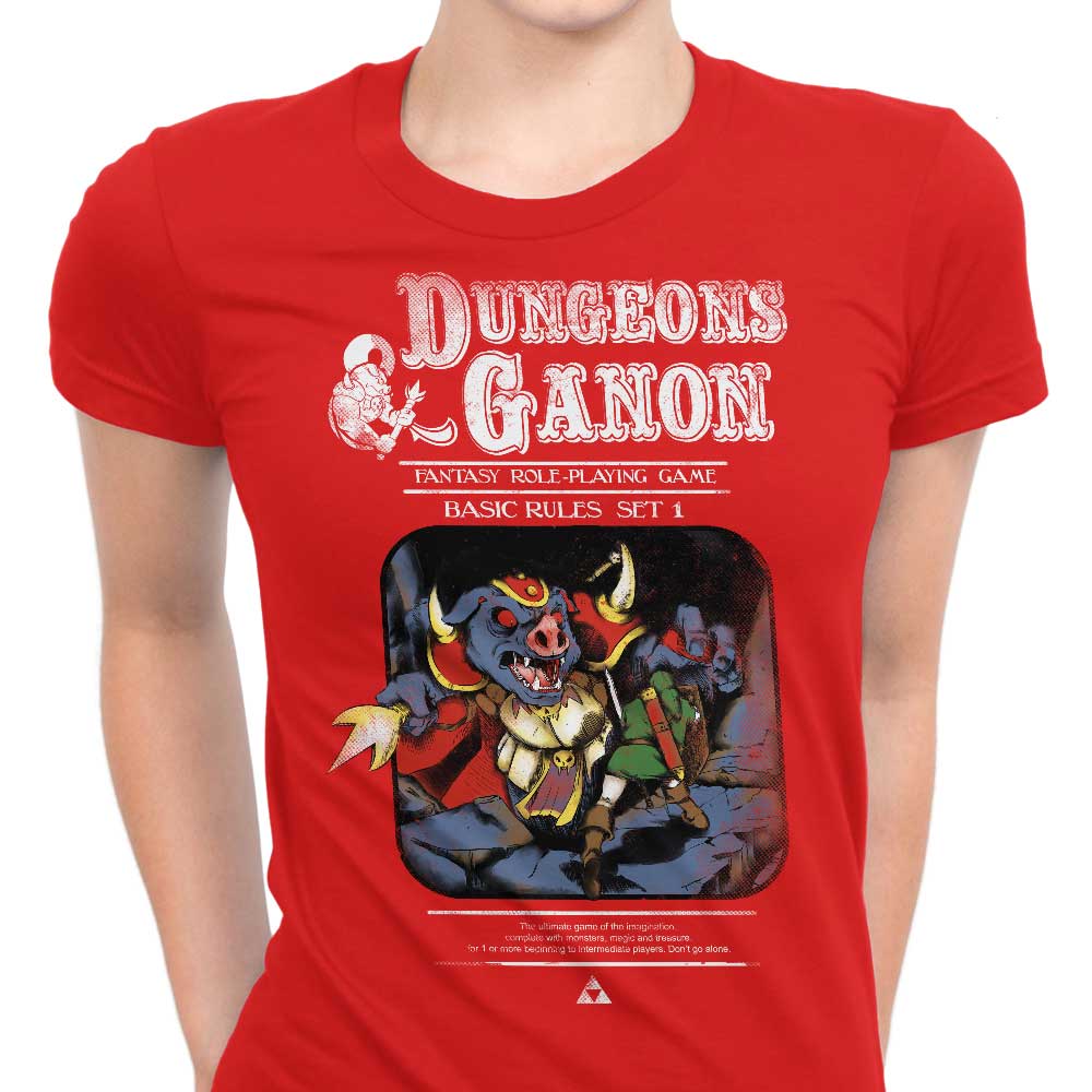 Dungeons and Ganon - Women's Apparel T-Shirts, Hoodie, Sweatshirt | CiraTrend.com (Image 1)