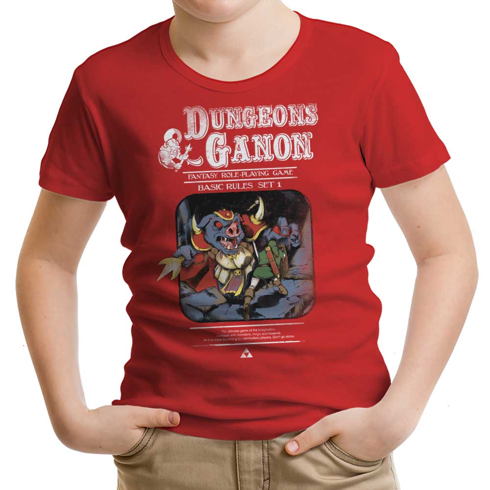 Dungeons and Ganon - Youth Apparel T-Shirts, Hoodie, Sweatshirt | CiraTrend.com (Image 1)