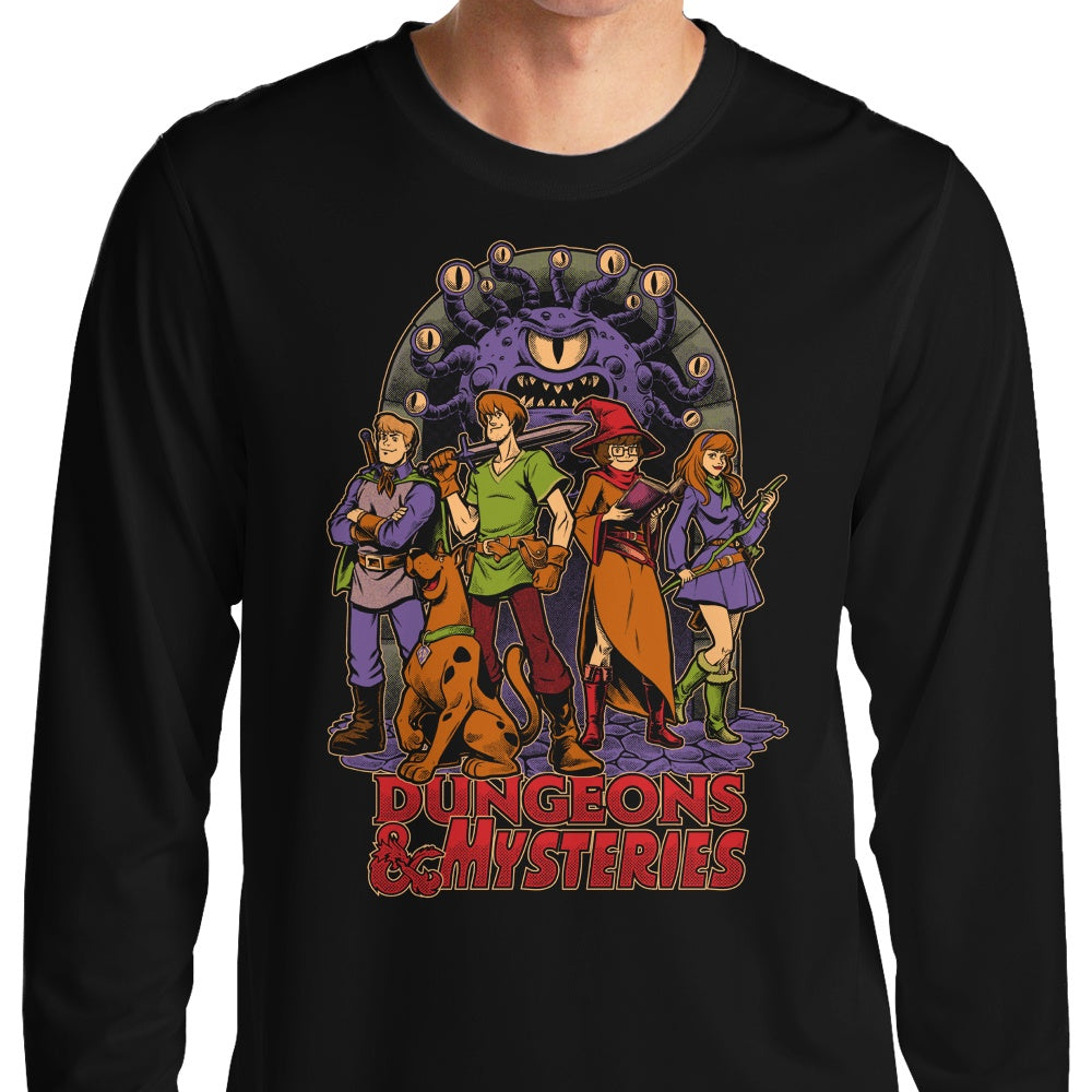 Dungeons and Mysteries - Long Sleeve T-Shirt Hoodie, Sweatshirt | CiraTrend.com (Image 1)