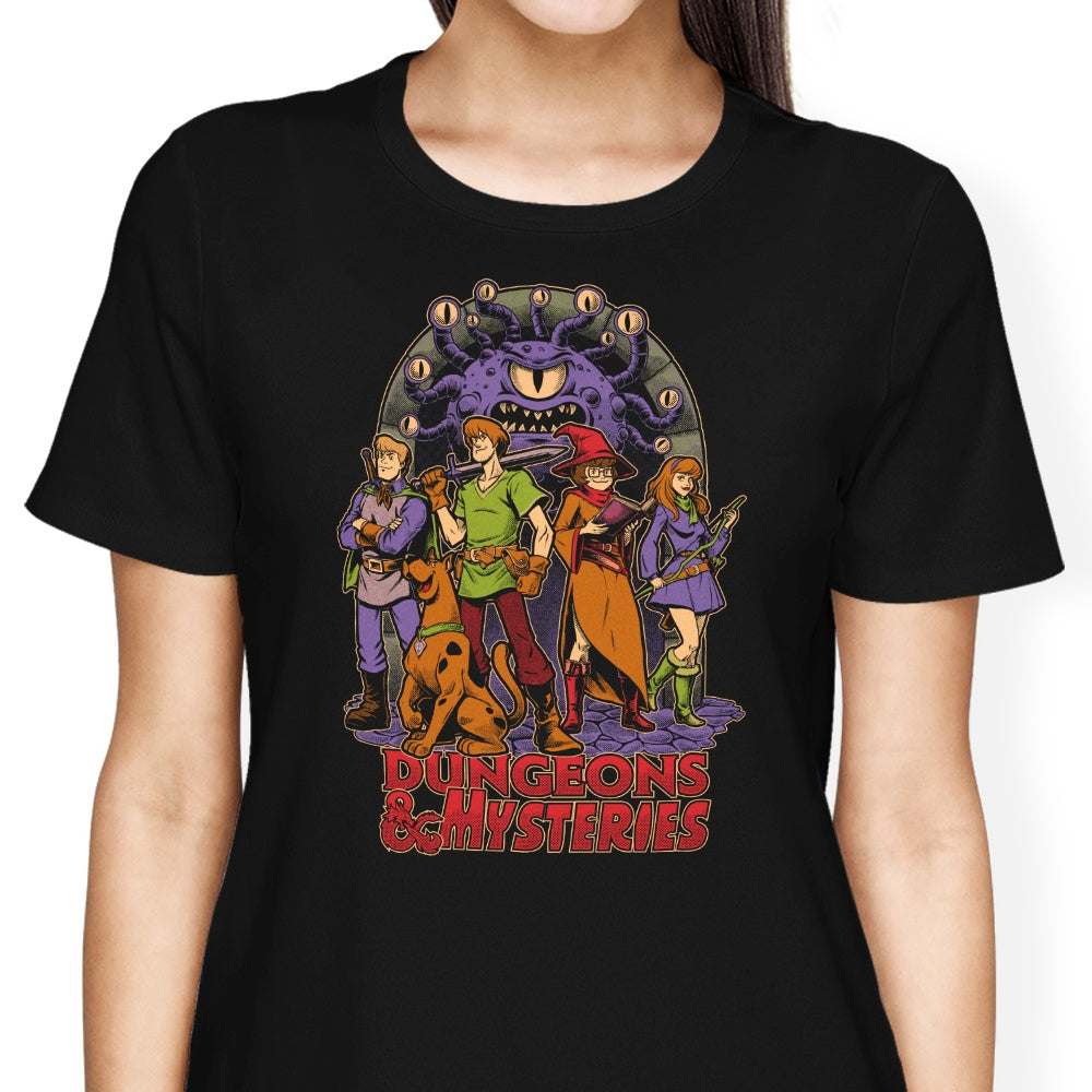 Dungeons and Mysteries - Women's Apparel T-Shirts, Hoodie, Sweatshirt | CiraTrend.com (Image 1)