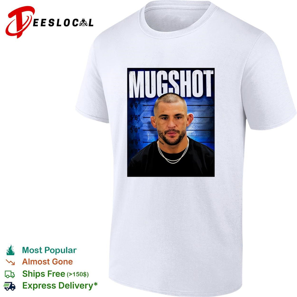 Dustin Poirier The Diamond mugshot portrait shirt