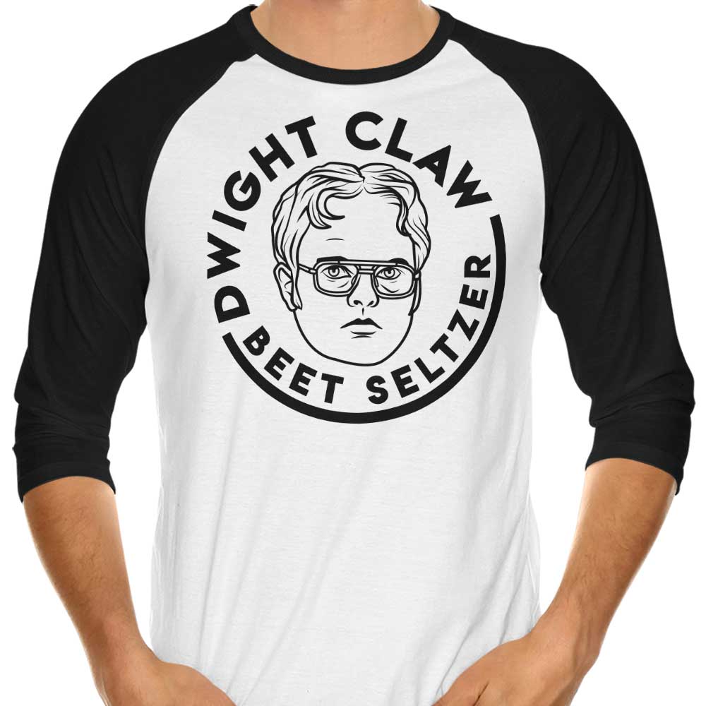 Dwight Claw - 3/4 Sleeve Raglan T-Shirt Hoodie, Sweatshirt | CiraTrend.com (Image 1)
