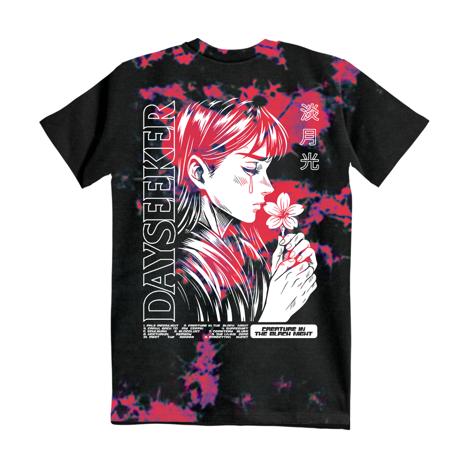 "Weeping Flower" T-Shirt Hoodie, Sweatshirt | CiraTrend.com (Image 1)