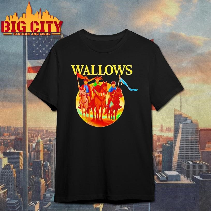 Dylan Minnette Braeden Lemasters And Cole Preston Wallows Riding A Horse In Medieval Times Shirt