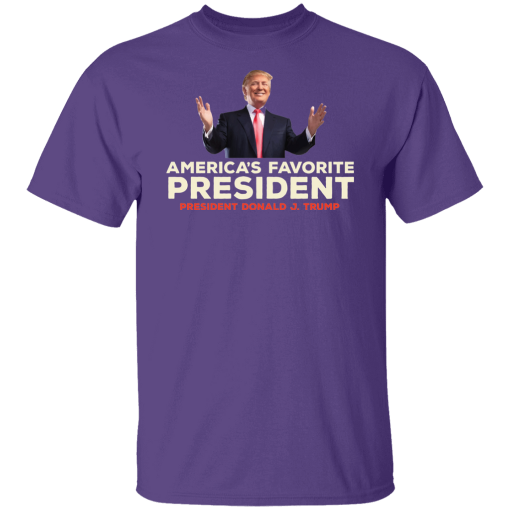 America's Favorite President Donald Trump Mens T Shirt Hoodie, Sweatshirt | CiraTrend.com (Image 1)