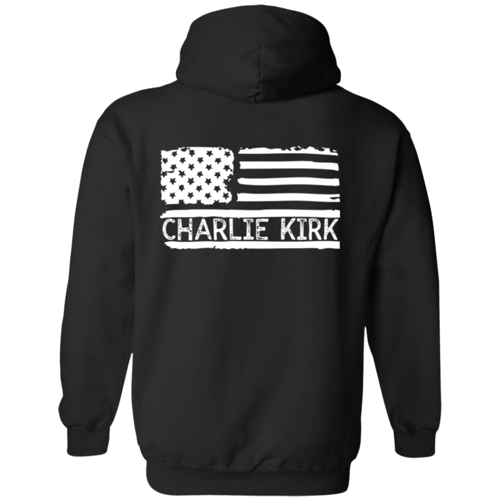 Charlie Kirk Freedom American Flag Hoodie - 2 T-Shirts, Sweatshirt | CiraTrend.com (Image 2)