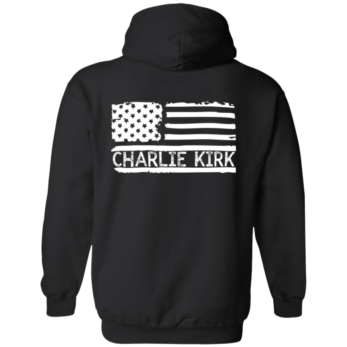 Charlie Kirk Freedom American Flag Hoodie - 2 T-Shirts, Sweatshirt | CiraTrend.com (Image 2)