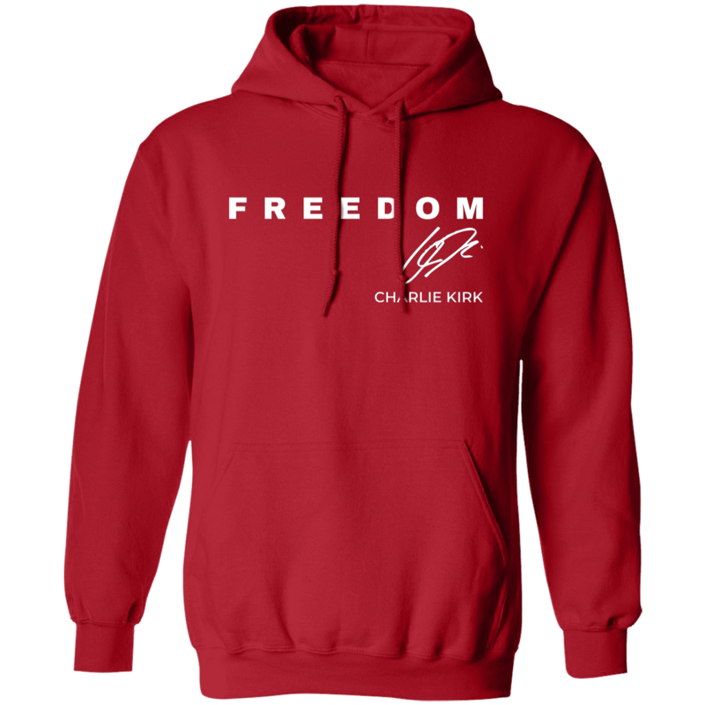Charlie Kirk Freedom American Flag Hoodie - 2 T-Shirts, Sweatshirt | CiraTrend.com (Image 3)