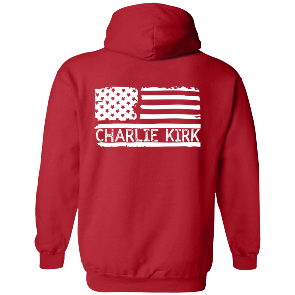 Charlie Kirk Freedom American Flag Hoodie - 2 T-Shirts, Sweatshirt | CiraTrend.com (Image 4)