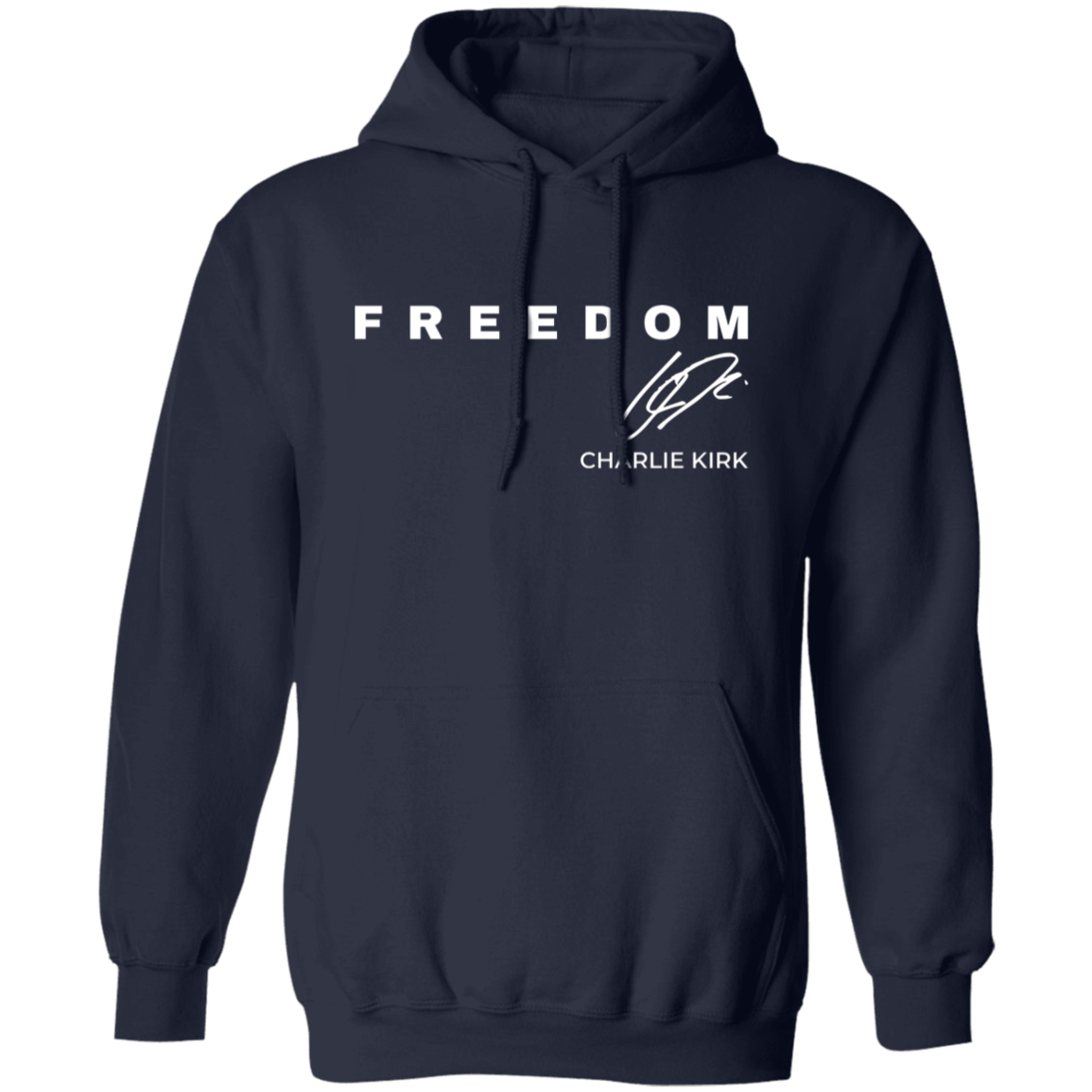 Charlie Kirk Freedom American Flag Hoodie - 2 T-Shirts, Sweatshirt | CiraTrend.com (Image 5)