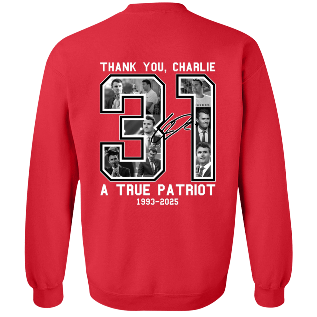 Freedom Thank You Charlie A True Patriot 31 Sweatshirt - 2 T-Shirts, Hoodie | CiraTrend.com (Image 4)