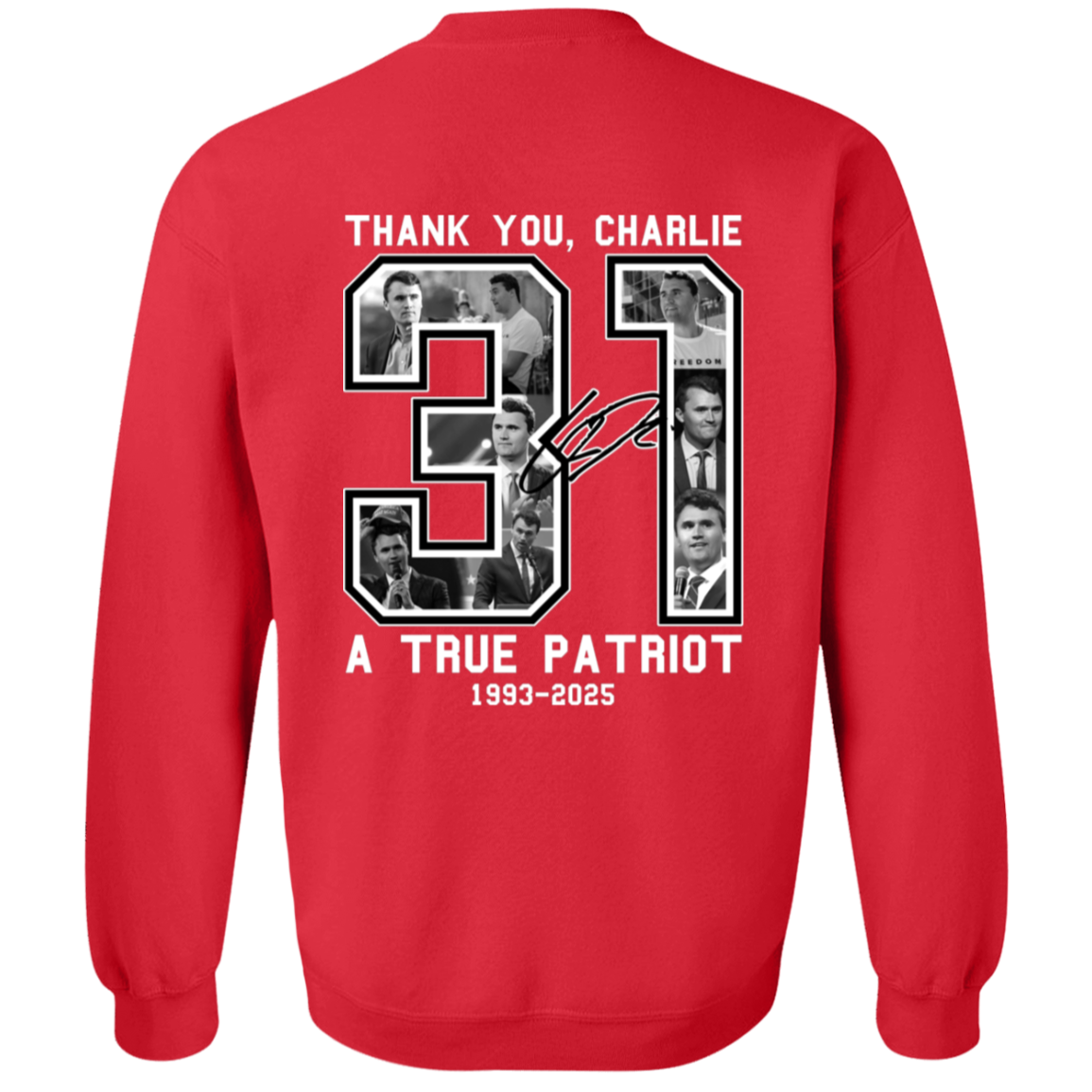 Freedom Thank You Charlie A True Patriot 31 Sweatshirt - 2 T-Shirts, Hoodie | CiraTrend.com (Image 4)