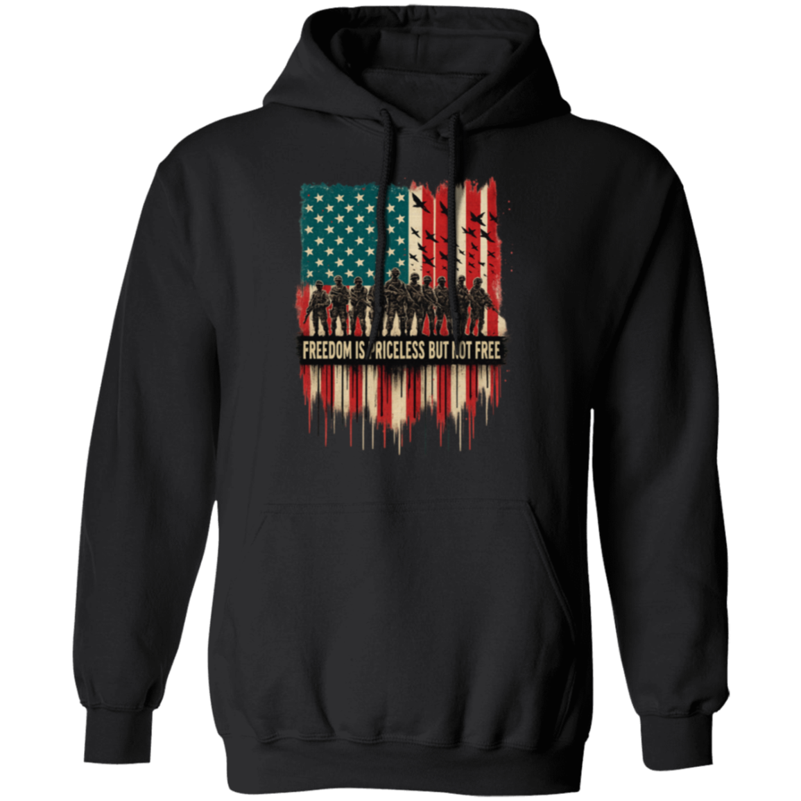 Freedom is Priceless but not Free Veteran Hoodie T-Shirts, Sweatshirt | CiraTrend.com (Image 5)