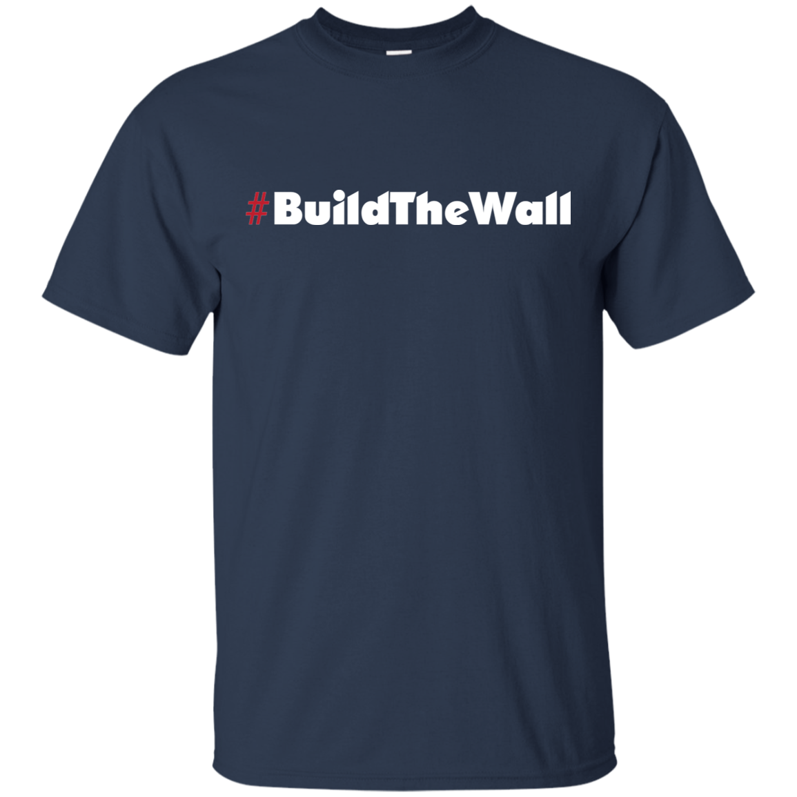 #BuildTheWall Tee Donald Trump Mens T Shirt Hoodie, Sweatshirt | CiraTrend.com (Image 1)