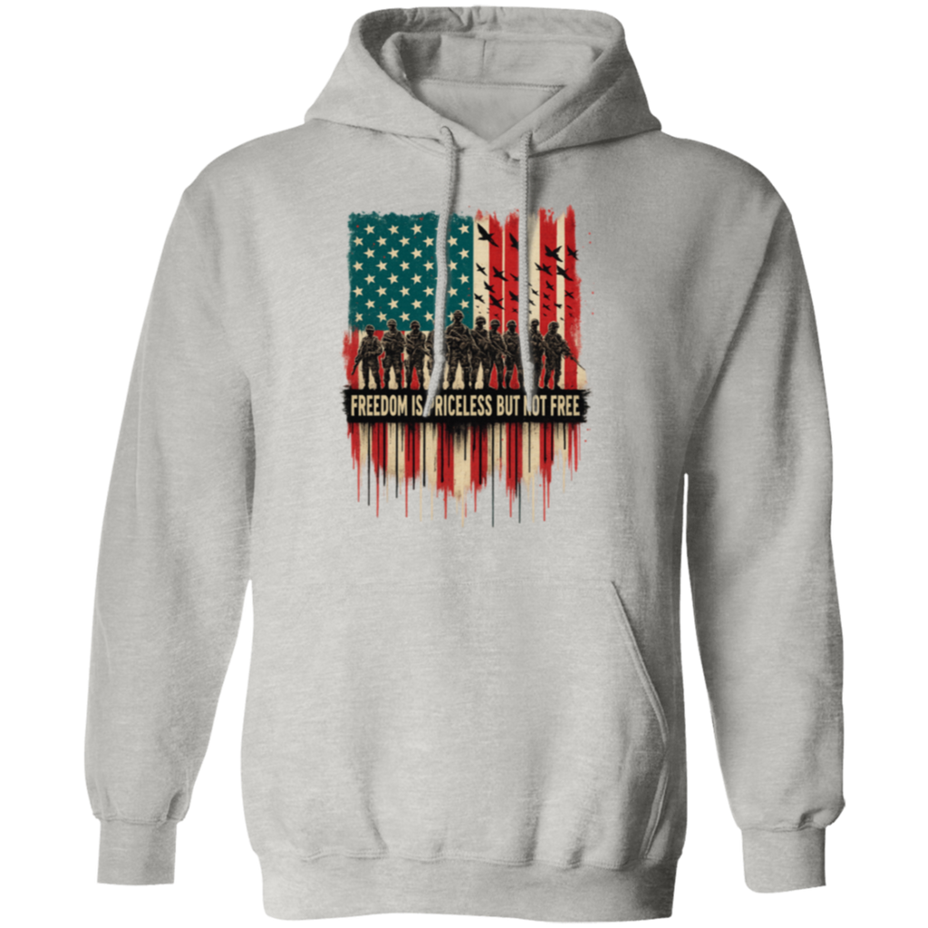 Freedom is Priceless but not Free Veteran Hoodie T-Shirts, Sweatshirt | CiraTrend.com (Image 3)