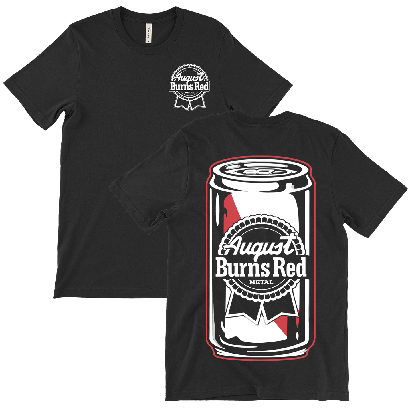 ABR Beer Can Black T-Shirt
