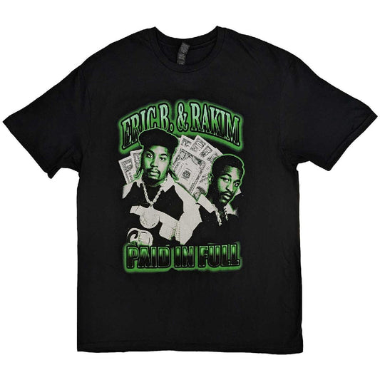 ERIC B. & RAKIM Attractive T-Shirt, Paid in Full Style001