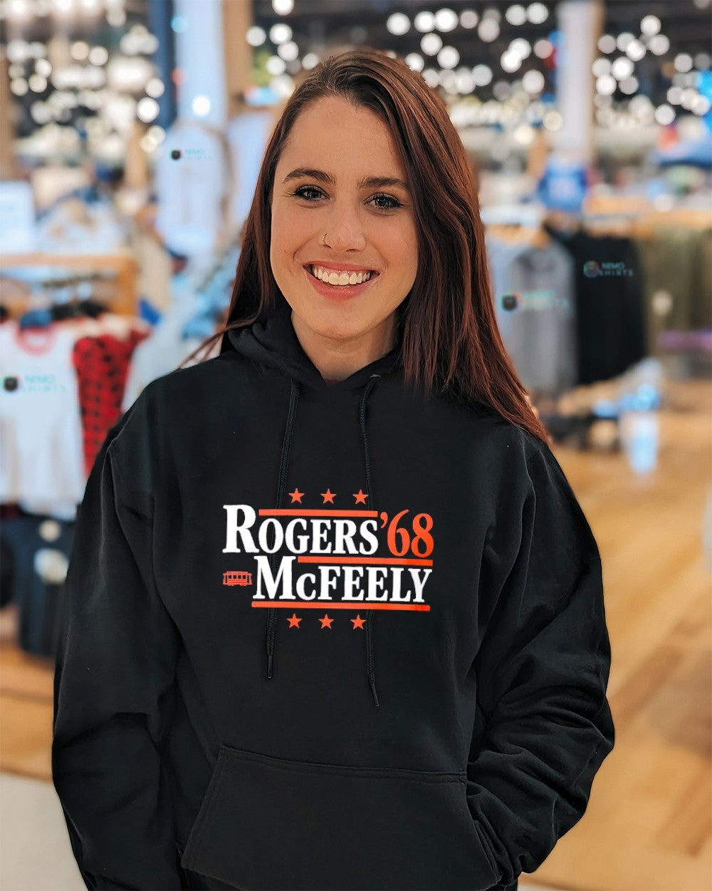 Rogers McFeely ’68 campaign shirt