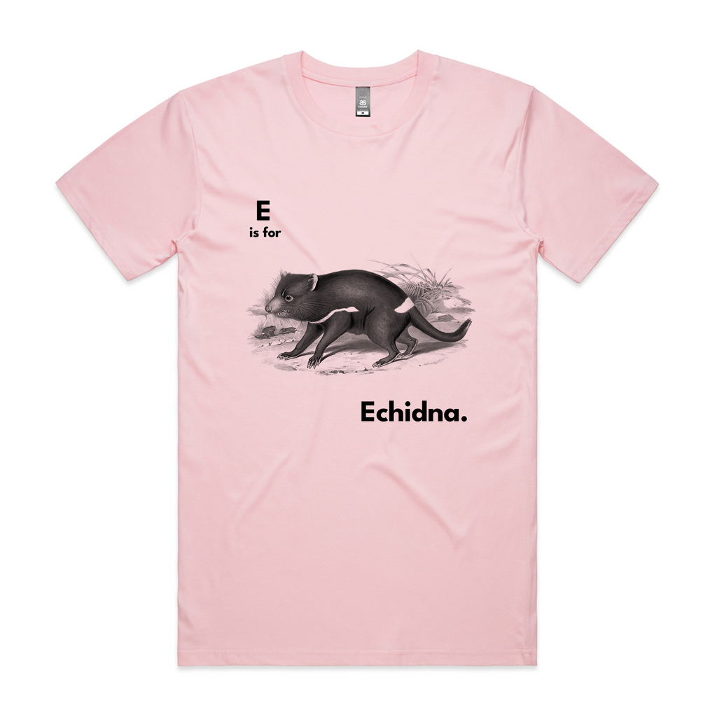 E Is Echidna T-Shirts, Hoodie, Sweatshirt