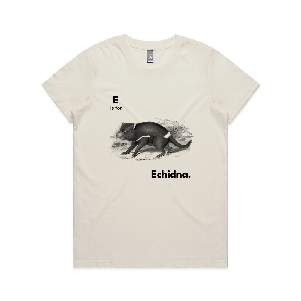 E Is Echidna T-Shirts, Hoodie, Sweatshirt