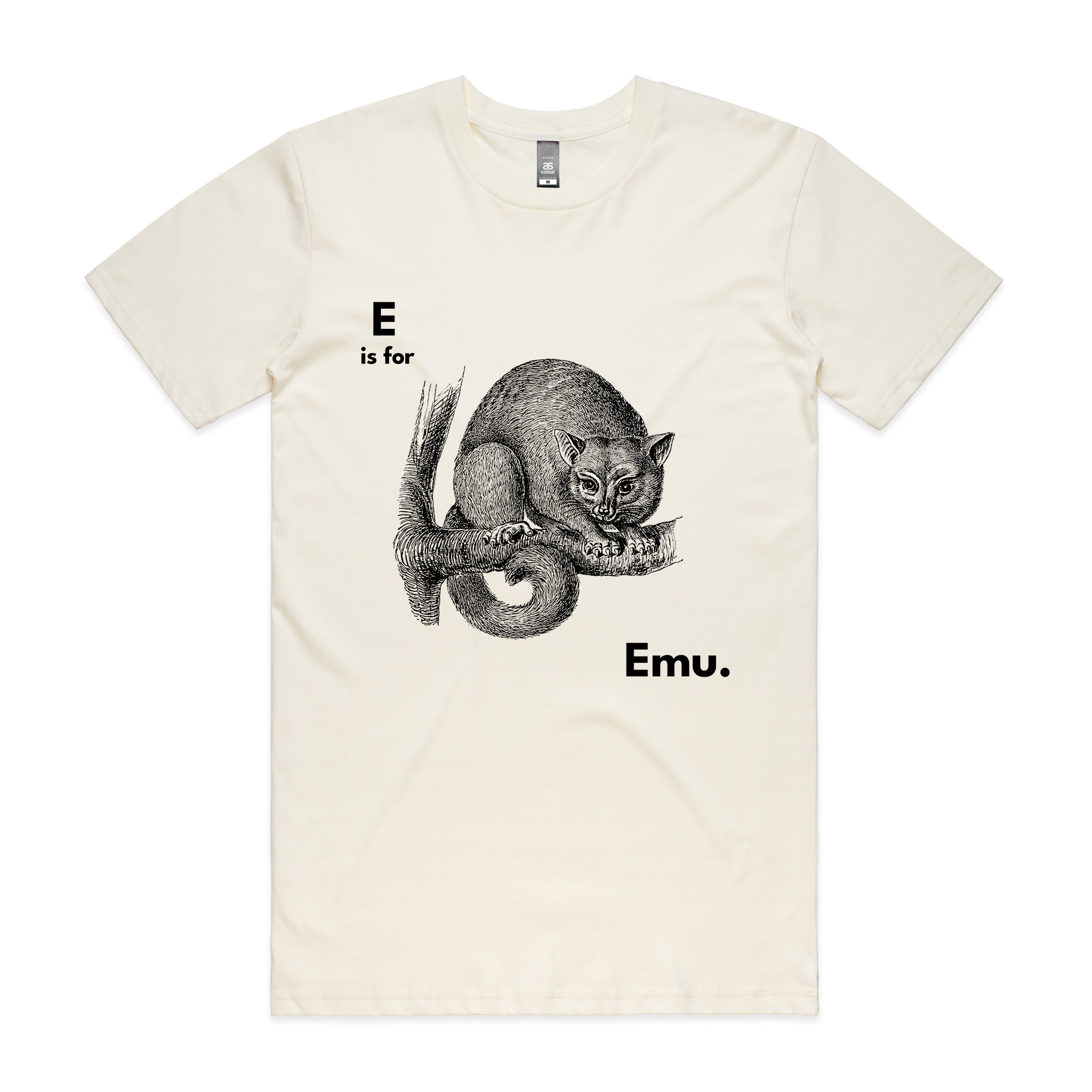 E Is For Emu Tee Hoodie, Sweatshirt | CiraTrend.com (Image 1)