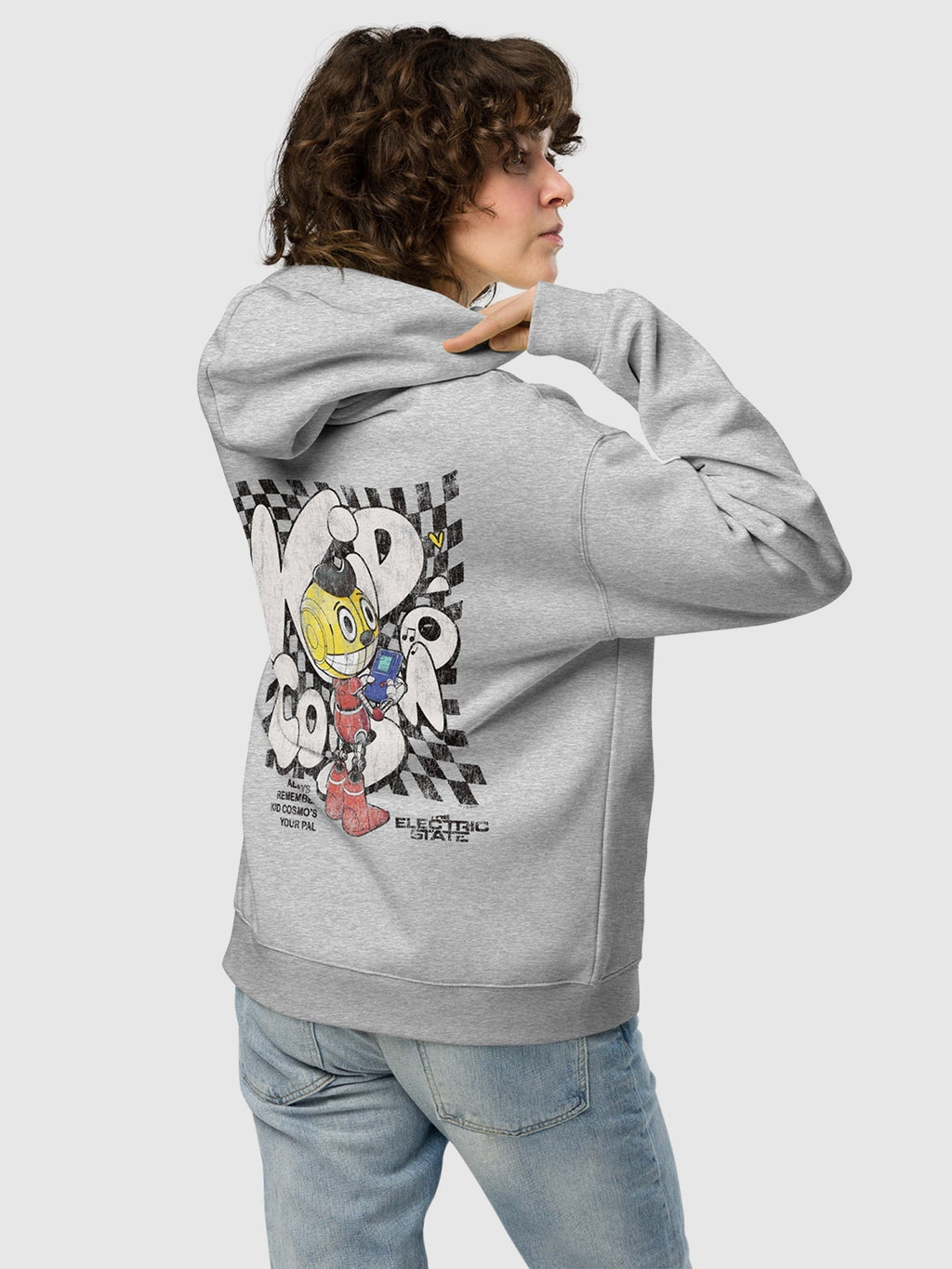 The Electric State Kid Cosmo is Your Pal Unisex Oversized Hoodie T-Shirts, Sweatshirt | CiraTrend.com (Image 3)