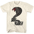 Escape From New York Mens S/S T-Shirt - Snakebottom - Solid Natural Hoodie, Sweatshirt | CiraTrend.com