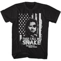 Escape From New York Mens S/S T-Shirt - Snake Flag - Solid Black Hoodie, Sweatshirt | CiraTrend.com