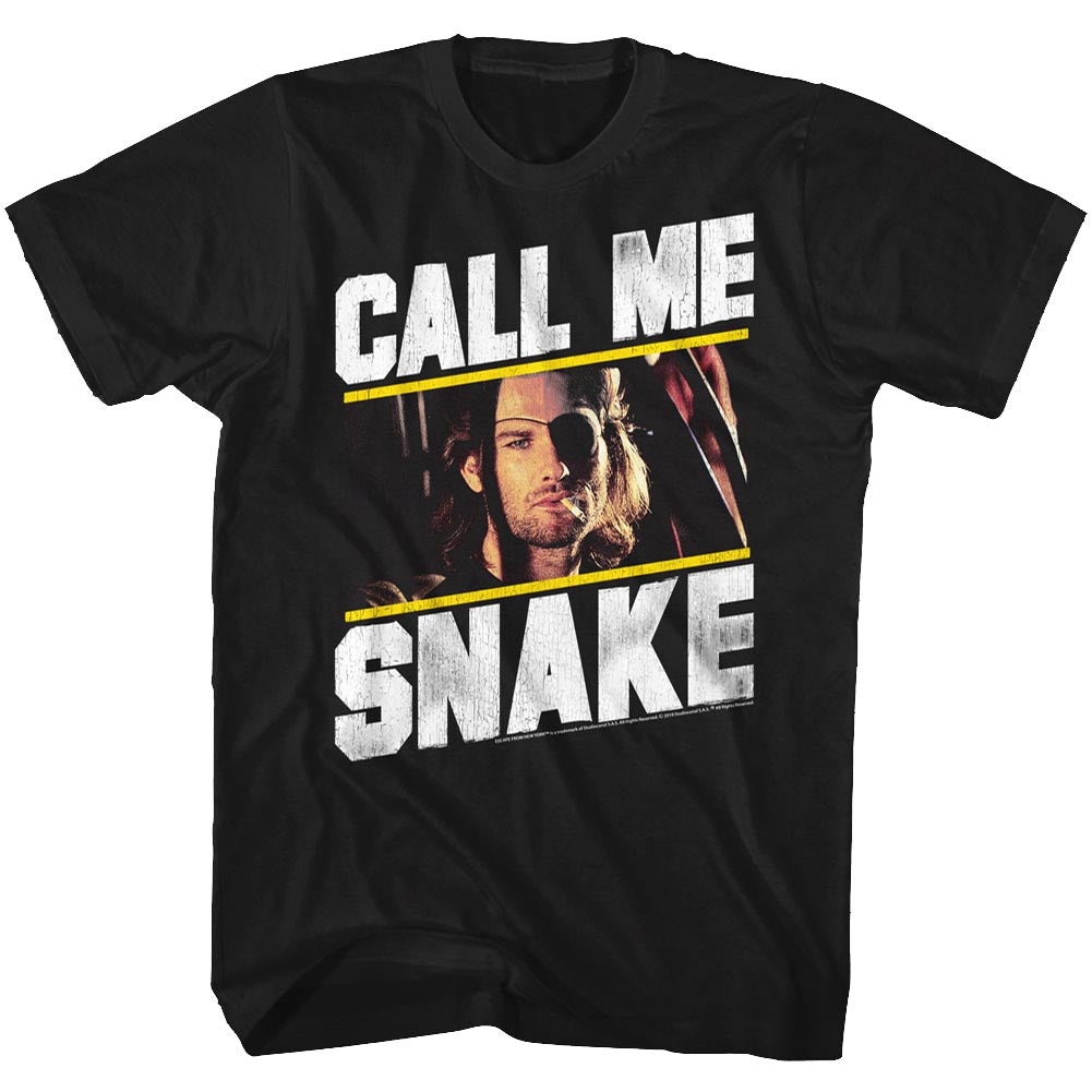 Escape From New York Mens S/S T-Shirt - Snek - Solid Black Hoodie, Sweatshirt | CiraTrend.com
